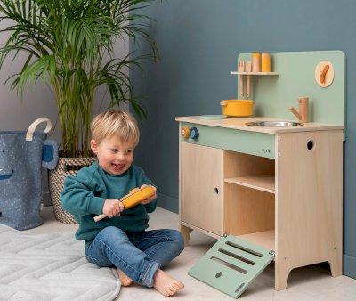 Cucina Legno Verde Pastello Trixie Wood