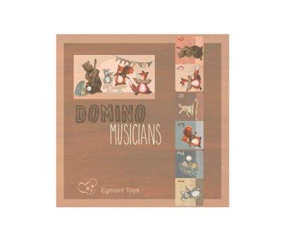 Domino  Animali Musicisti