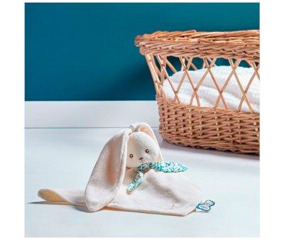 Doudou  Coelhinho Creme Personalizvel