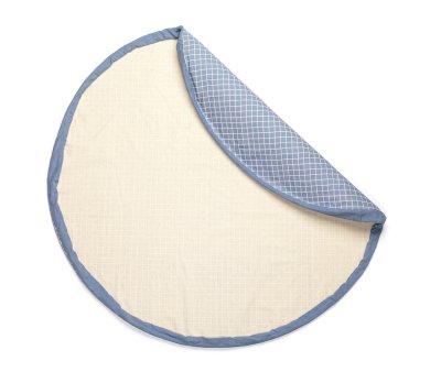 Reversible Bag Play & Go Classic Organic Check Blue