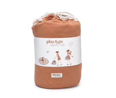 Tappeto-Nido Play & Go Bloom Organic Tawny Brown