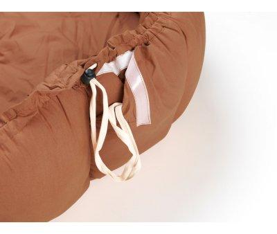 Tappeto-Nido Play & Go Bloom Organic Tawny Brown