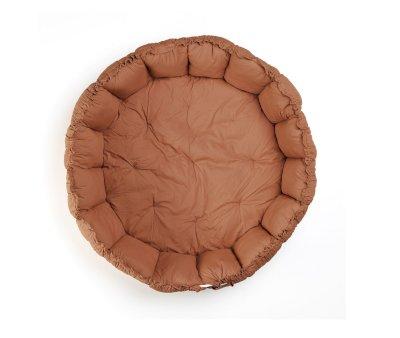 Tappeto-Nido Play & Go Bloom Organic Tawny Brown