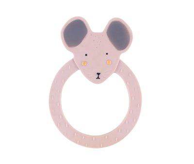 Round Rubber Teether Mrs Mouse