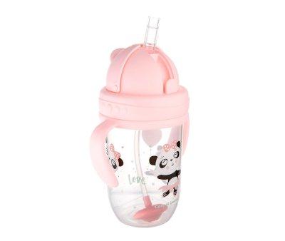 Tazza Antigoccia con Cannuccia Exotic Animals Panda