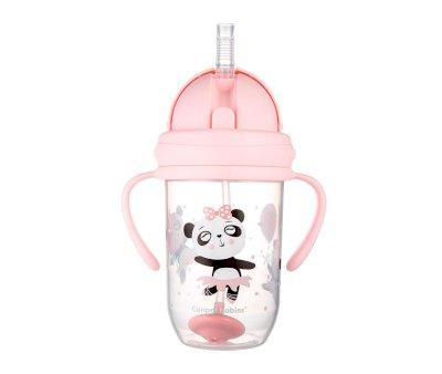 Tazza Antigoccia con Cannuccia Exotic Animals Panda