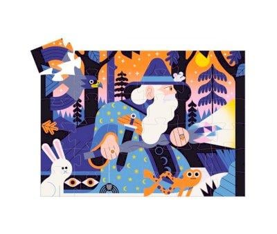 Puzzle Silhouette Le Magicien et le Sceptre de Verre