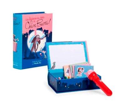 Book Story Projector Flashlight Stinky Dog