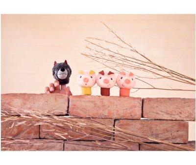 Finger Puppets The Wolf and the 3 Little Pigs