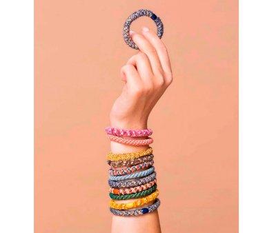 Hair Tie Kknekki Rhinestone Malva