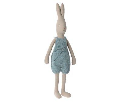 Coniglio Maileg Rabbit T4 con Pettorina Azzurra