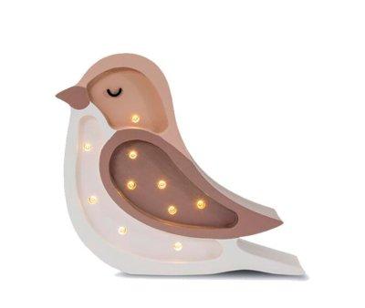 Lamp Mini Bird Coffee Beige