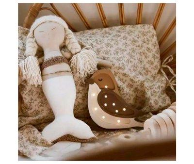 Lamp Mini Bird Coffee Beige