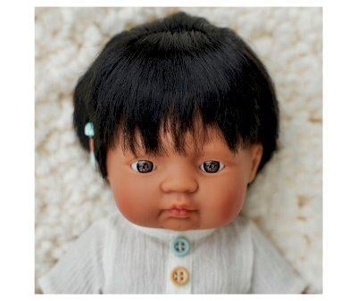 Latino American Doll with Cochlear Implant 38 cm