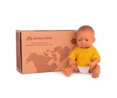 Latin Baby Doll 32 cm with Mustard Outfit