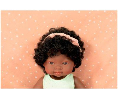 African Curly Short Hair Doll 38 cm