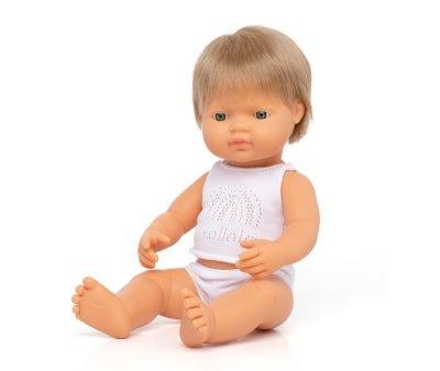 Blonde Hair Doll 38 cm