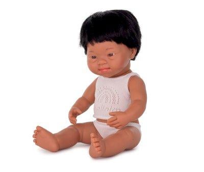 Latino Down Syndrome Doll 38 cm