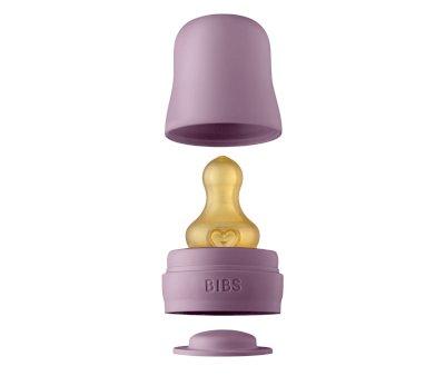 BIBS Mauve Glass Baby Bottle 225ml