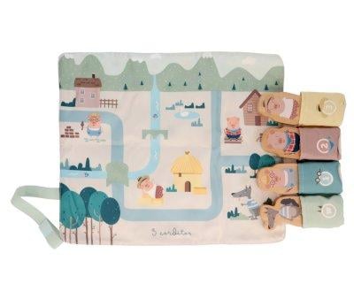 Jeu Les 3 petits cochons et le loup