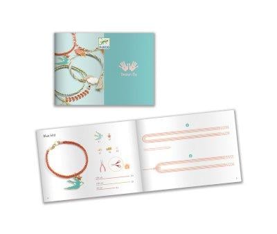 DIY Braccialetti Kumihimo Celeste