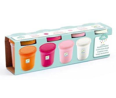 4 Vasetti di Plastilina Sweet