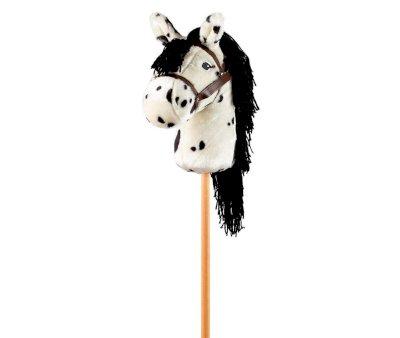 Hobby Horse White with Spots