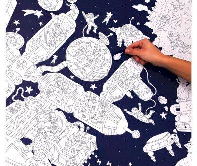 Poster XL Omy Space avec autocollants