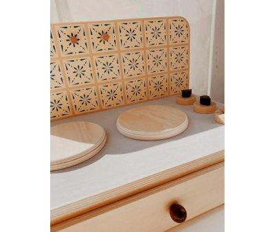 Mesa de cozinha de madeira Multi