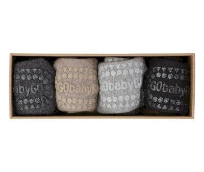 Combo Box Chaussettes Semelle Antidrapante Sand