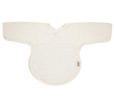 Bib with Sleeves Timboo Daisy White Personalised