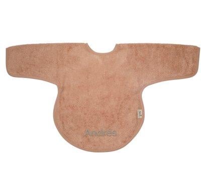 Bib with Sleeves Timboo Savannah Sand Personalised