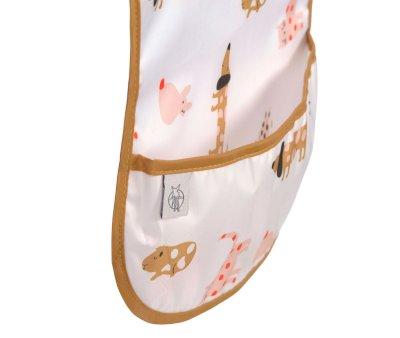 2 Waterproof Bibs Little Mateys Spicy Orange