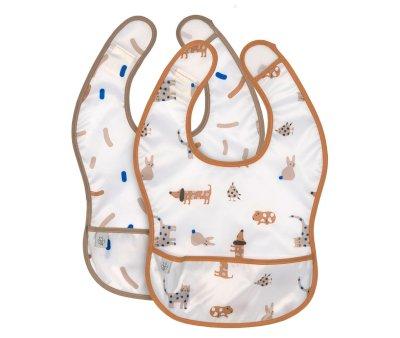2 Bavagli Impermeabili Little Matey Royal Blue