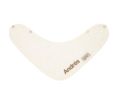 Bavette Timboo Daisy White Personnalisable