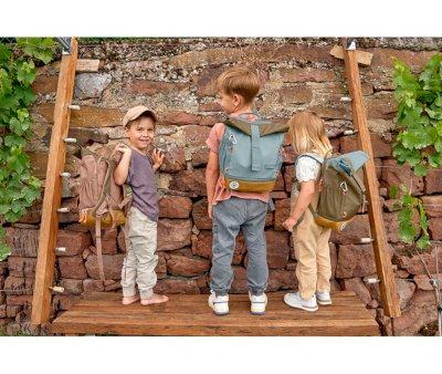 Rolltop Mini Backpack Nature Light Blue