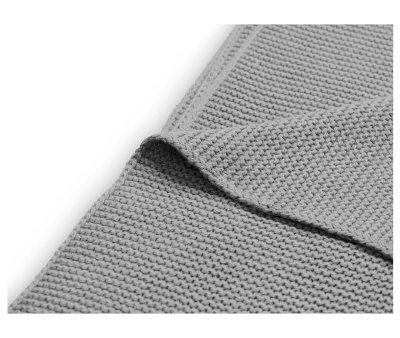 Manta bsica Knit Stone Grey