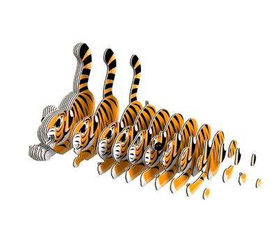 3D Puzzle Eugy Tiger