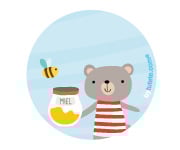 Pack 3 Distintivi Personalizzati Orsetto