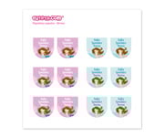 Iron-On Labels and Stickers Mermaid Combo Pack