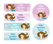 25 Etichette Termoadesive Sirena