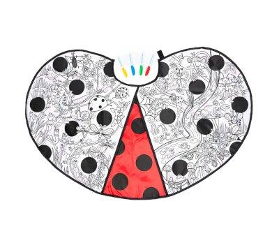Costume de coccinelle  colorier pour 4  7 ans