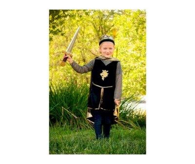 Vestito Cavaliere Oro/Nero con Corona