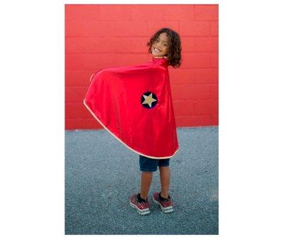 Mantello Reversibile Wonder Rosso/Oro 5-6 anni