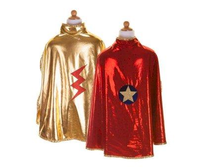 Mantello Reversibile Wonder Rosso/Oro 5-6 anni