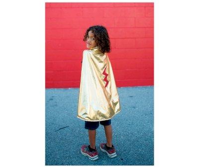 Mantello Reversibile Wonder Rosso/Oro 5-6 anni