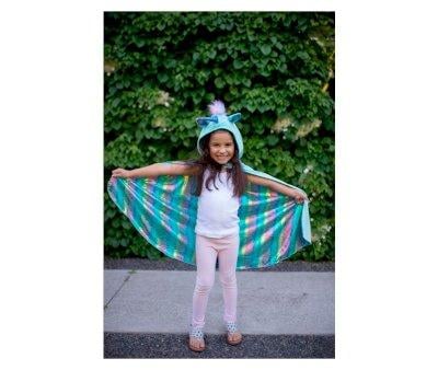Mantello Reversibile Unicorno/Drago 5-6 anni