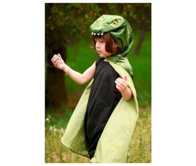 Mantello T-Rex Verde 4-5 anni