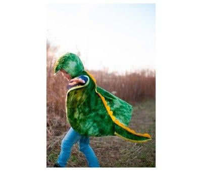 Mantello T-Rex Verde 4-5 anni