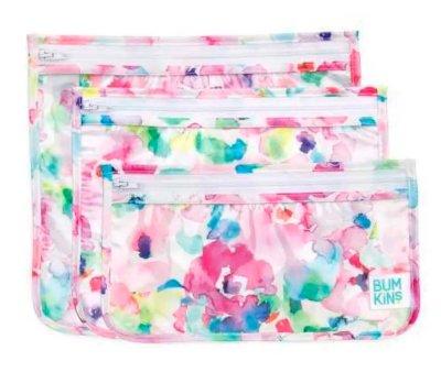 3 bolsas transparentes Bumkins Aquarel